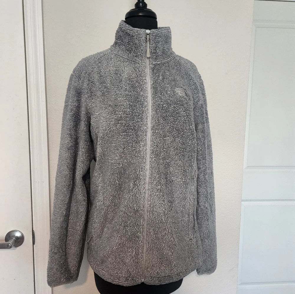 The North Face Women's Gray Teddy Jacket